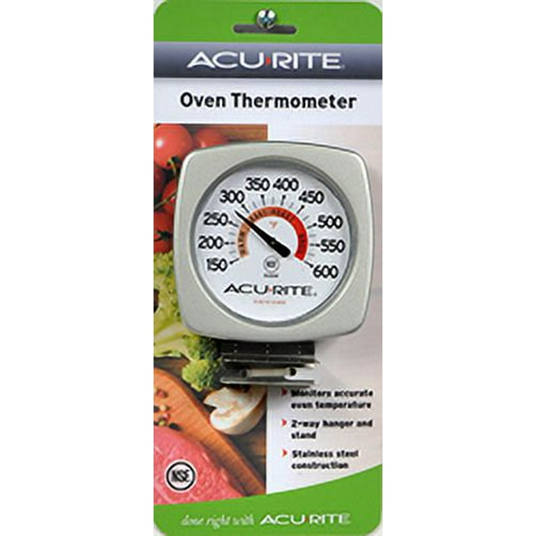 Cook Rite Oven Thermometer, Stainless Steel