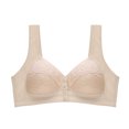 thumbnail image 2 of Dwellite Bras for Women Senior Front Closure Plus Size Comfy Breathable Full Support Everyday Bra with Snaps 2026 Complexion 36, 2 of 6