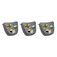 thumbnail image 2 of Transemion pour Golf Mallet Putter Head Cover pour Club de Golf Headcover Square Chic pour Femmes Hommes Gris Putter Cover 3Set, 2 of 6