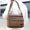 thumbnail image 5 of High Quality New Fashion Mens Canvas Bag Shoulder Bag, 5 of 5