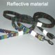 thumbnail image 4 of Collar de clip de plástico con hebilla - tie dye Swirl multicolor - 1/2 pulgada de ancho -, 4 of 5