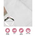 thumbnail image 6 of Black Spring Floral Kitchen Dish Towels for Drying Dishes Set of 4, Elegant Pastoral Flowers Birds Watercolor Waffle Weave Microfiber Hand Tea Bathroom Towels Quick Dry & Absorbent Towel 12x12, 6 of 7