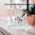 thumbnail image 4 of Kehuo Multi-Purpose Cosmetic Storage Box, Desktop Organizers Silicone Make Up Brush Storage Stand Desktop Storage Box for Brush,Eyeliner Pencil,Art Supplies, Painting, Content Household, 4 of 8