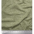 thumbnail image 1 of Soimoi Polyester Crepe Fabric Chemical Formula Education Theme Decor Fabric Printed Yard 42 Inch Wide, 1 of 3