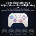 thumbnail image 3 of RG P01 Wireless Gaming Controller, Bluetooth Gamepad with Hall Effect, RGB Light Modes, Compatible with Xbox, PC, Steam, Android, IOS, 3 of 5