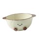 thumbnail image 3 of Ensaladera de cerámica, recipiente para alimentos, versátil, decorativa, redonda, sencilla, para servir. Tazón de 480 ml, 3 of 9