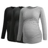 Black/Deep Grey/Ligth Grey Stripe