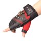 thumbnail image 5 of Guantes de cuero con remaches de medio dedo estilo punk para hombre, para andar en motocicleta y aventuras al aire libre Guantes de esqueleto pirata, 5 of 5