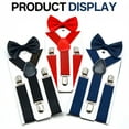 thumbnail image 4 of TELOLY 2Pcs Child Suspenders,Adjustable Length Kids Suspenders with 3 Clips,Navy Blue, 4 of 4
