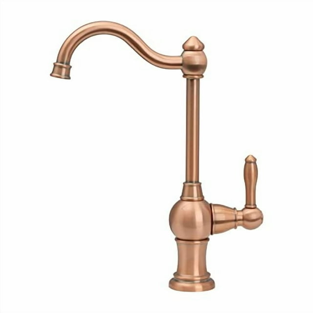Akicon Brass Body Faucet - 100% Drinking Water, Fits Most RO Units or Filtration Systems, Non-Air Gap, Cold Water Only