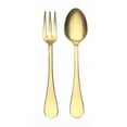 thumbnail image 2 of Serving Set (Fork And Spoon) Vintage Oro, 2 of 2