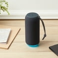 thumbnail image 4 of onn. Medium Rugged Bluetooth Speaker with LED Lighting, Grey, 4 of 4