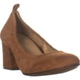 thumbnail image 1 of Womens naturalizer Dalee Block Heel Pumps, Whiskey Suede, 9 US, 1 of 6