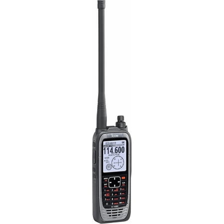 Icom IC-A25N 6 W (PEP) Powerful Air Band Radio with Built-in GPS and Bluetooth
