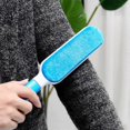 thumbnail image 2 of Pet Hair Remover - 1 Double-Sided Standard-Size, 1 Travel Pet Hair Removal Brush, Self-Cleaning Base - Remove Cat and Dog Fur, Lint, Fluff from Carpet, 2 of 2
