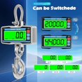 thumbnail image 3 of 2T Crane Scale, 2000kg Digital Industrial Scale, Electronic High-Precision Hanging Scale with Remote Control and LCD Screen, 3 of 5
