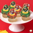 thumbnail image 4 of Anillos DecoPac Super Mario para decoración de magdalenas, paquete de 24, 4 of 8