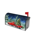 thumbnail image 3 of PHELIKA Old Red Truck With Christmas Tree 01 Mailbox Covers Magnetic Mailbox Wraps Post Letter Box Cover Mailwrap Garden Home Decor Standard Size 25.5"H x 21"W, 3 of 8