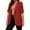 Wine, variant on Cmfcve Womens Open Front Blazers Business Casual Short Sleeve Suit Jackets Fashion Lightweight Work Office Blazers with Pockets