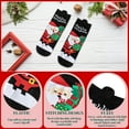 thumbnail image 5 of PRETXORVE Christmas Decorations, Christmas Decor, a Pair of Christmas Socks Cute Christmas Socks Mid-Calf Socks Suitable for and Winter Warmth, 5 of 6