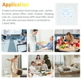thumbnail image 4 of HY610 Smart Heating Thermostat Digital Temperature Controller Touchscreen LCD Display Weekly Programmable Thermostat Anti-freeze for Home School Office Hotel, 4 of 8