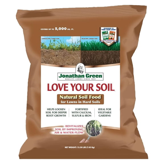 Jonathan Green & Sons Love Your Soil Organic Soil Food 5000 sq. ft. 18 lb. - Case of: 1;