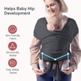 Momcozy Baby Wrap Carrier Slings for Toddlers Infant Newborn, up 50 lbs