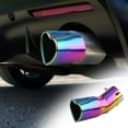 thumbnail image 3 of Qiweii Heart-Shaped Double-Pipe Car Exhaust Tip, Modified Tail Throat, Dual-Outlet Auto Exhaust Accessory, 3 of 5