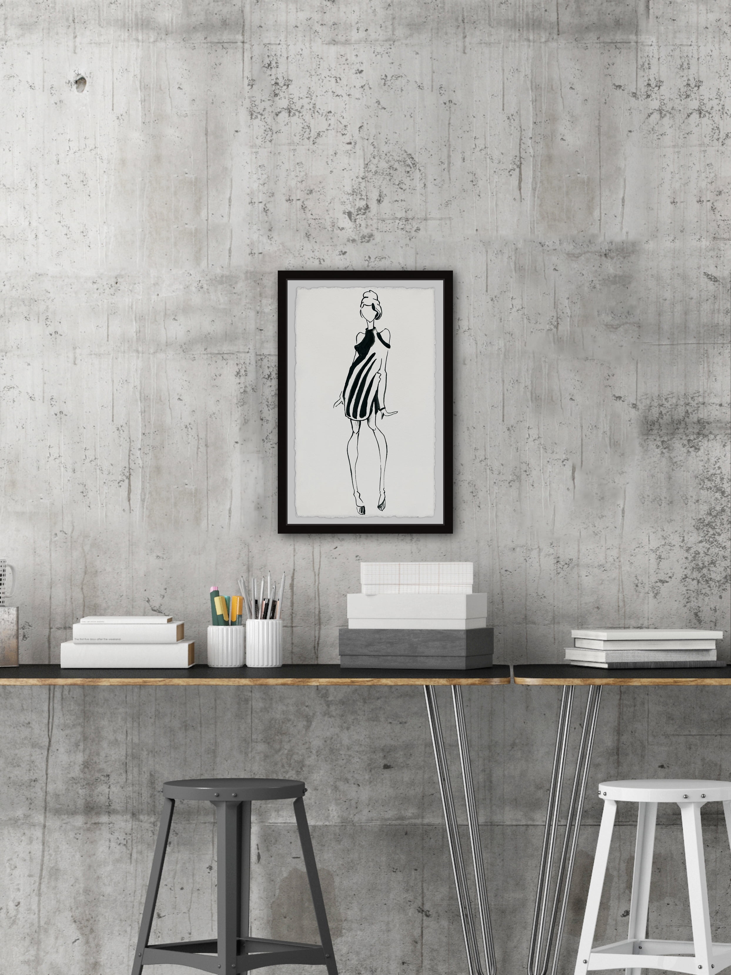 Marmont Hill A Night Out II Framed Wall Art