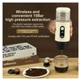 thumbnail image 2 of Wireless Small Portable Italian Coffee Machine Electric Concentrated Capsules Machine For Home Outdoor Fast Charge ,Fast  Fresh Brewed, 2 of 6