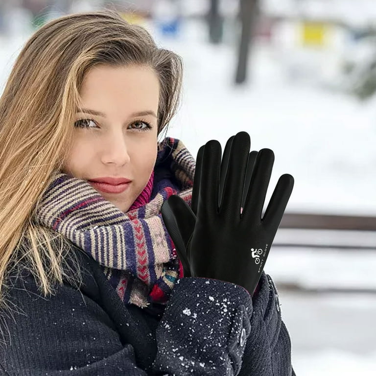 COFEST Hand Towels Winter 30 Gloves Touchscreen Gloves Thermal Gloves for Running Waterproof Ski Gloves For Men Women Cycling Outdoor Activities E