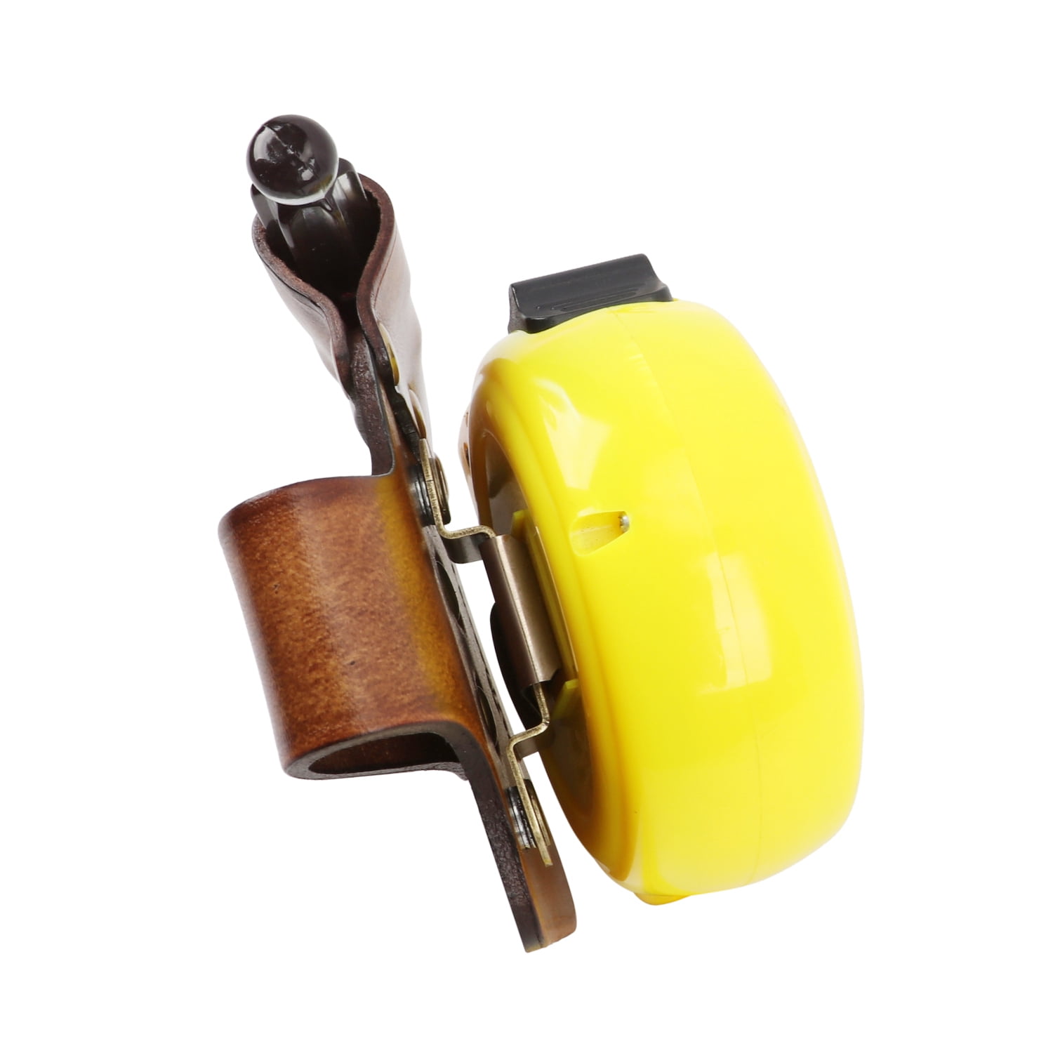 TOURBON Leather Tape Measure Hanger Screwdriver/Pencil Holder Tools Carrier Brown