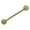 Gold, variant on Solid Titanium Piercing Barbells 14G - Perfect for Nipples and Tongue- Sold Each