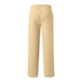 thumbnail image 3 of Dwellite Sweatpants for Mens Wide Leg Lounge Sweat Pants Drawstring Waist Jogging Pants with Pockets 2026 Beige 2XL, 3 of 3