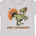 thumbnail image 4 of Inktastic Happy Thanksgiving Dinosaur Boys or Girls Toddler T-Shirt, 4 of 5