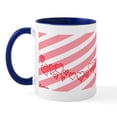 thumbnail image 2 of CafePress - Running For Love Mug - 11 oz Ceramic Mug - Novelty Coffee Tea Cup, 2 of 6