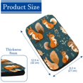 thumbnail image 4 of Squirrel Soft Furry Printed Car Armrest Mat 12.5x8.2 Inch - Comfortable Armrest Cover & Accessories, 4 of 6