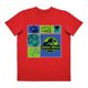 thumbnail image 1 of Playera Para Niño Jurassic World Jurassic World Cuello Redondo Manga Corta Talla 10 Rojo, 1 of 2