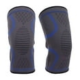 thumbnail image 2 of Khall Genouillère, Manchon de Compression pour Genou Extérieur en Silicone Antidérapant pour Sports, Manchon de Compression pour Genou, 2 of 8