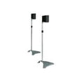 thumbnail image 2 of Atlantic Adjustable Satellite Speaker Stand (Set of 2), Titanium, 2 of 2