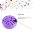thumbnail image 3 of Tongue Drum 6 Notes,Handpan Drums Percussion Instrument With Drumstick For Entertainment Musical, 3 of 8