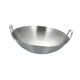 thumbnail image 4 of Sartén wok de acero inoxidable antiadherente de alta resistencia con fondo plano para cocinar al , freír, guisar y cocinar con electricidad. Diámetro 24cm, 4 of 8
