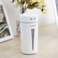thumbnail image 4 of Air Humidifier DC 5V USB Cup Shaped Portable with Colorful LED Night Light Adjustable for Office Car Home Room (White), 4 of 8