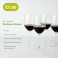 thumbnail image 2 of True St. Julien Bordeaux Glass, White and Red Wine Glasses 20.5 oz Set of 4, 2 of 7