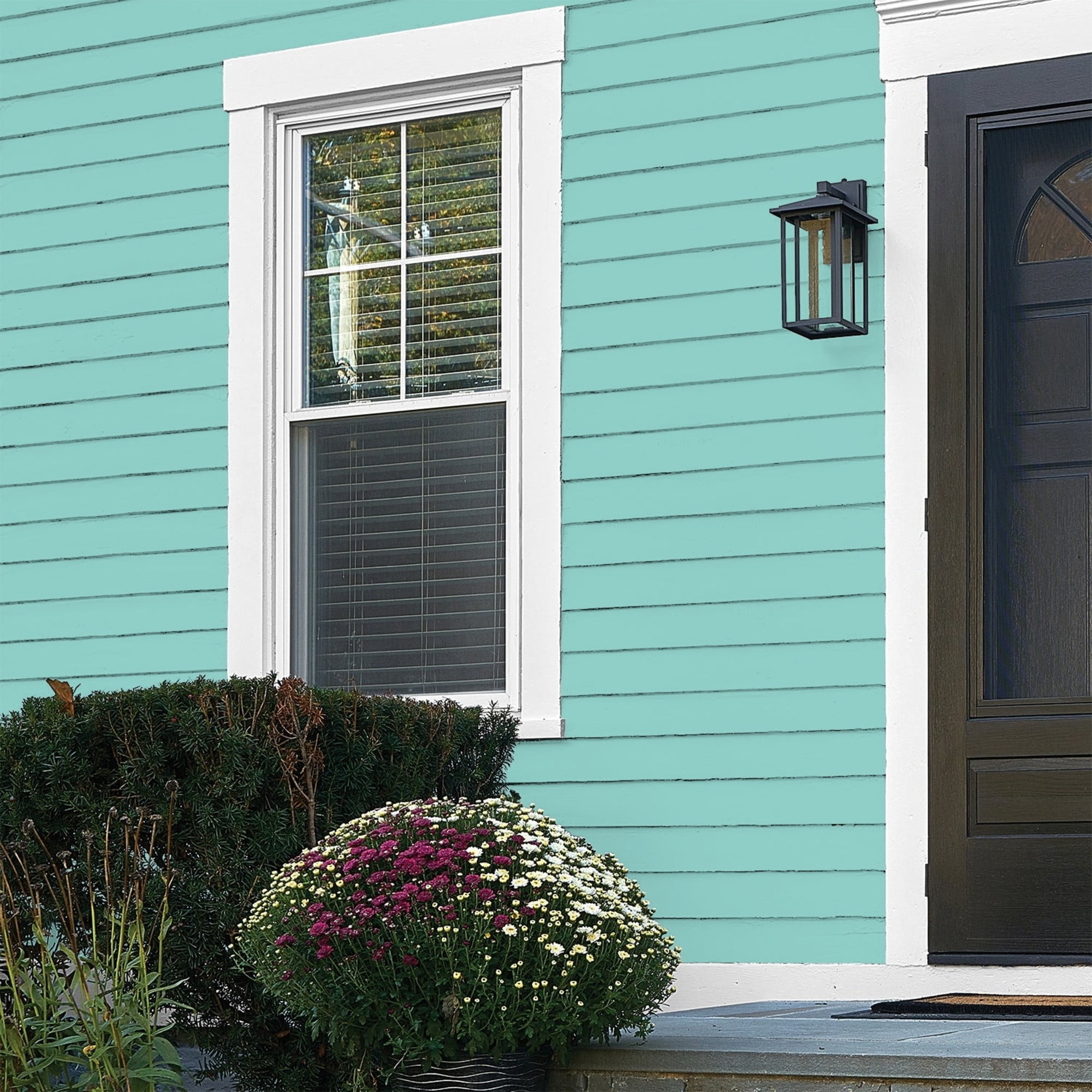 Glidden High Endurance Plus Tropical Holiday Flat Exterior Paint and Primer, 1 Gallon
