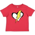 thumbnail image 3 of Inktastic Lightning Bolt Heart Boys or Girls Baby T-Shirt, 3 of 5