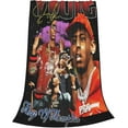 thumbnail image 4 of Young Music Dolph Blanket Blankets Bed Blanket Throw Blanket Sofa Couch Blanket for All Season 50"X40", 4 of 6