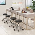 thumbnail image 4 of Koiauber Beauty Stool,360-degree Rotation Wheel Bar Stool,Height Adjustable Salon Chair, 4 of 7