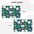 thumbnail image 3 of Placemats Set Of 4 / 6, Cartoon Bacon Omelette Print Placemats For Dining Table Indoor/Outdoors Heat Resistant Washable Placemats 18" X 12", 3 of 8