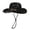 Black, variant on Panama Style Summer Sun Hat for Women Men Cowboy Casual Holiday Beach Seaside Outdoor Sun